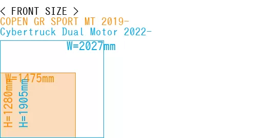 #COPEN GR SPORT MT 2019- + Cybertruck Dual Motor 2022-